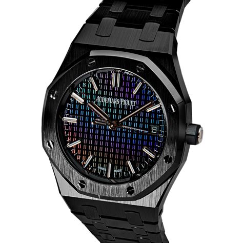 audemars piguet 77350ce|royal oak 15300 black dial.